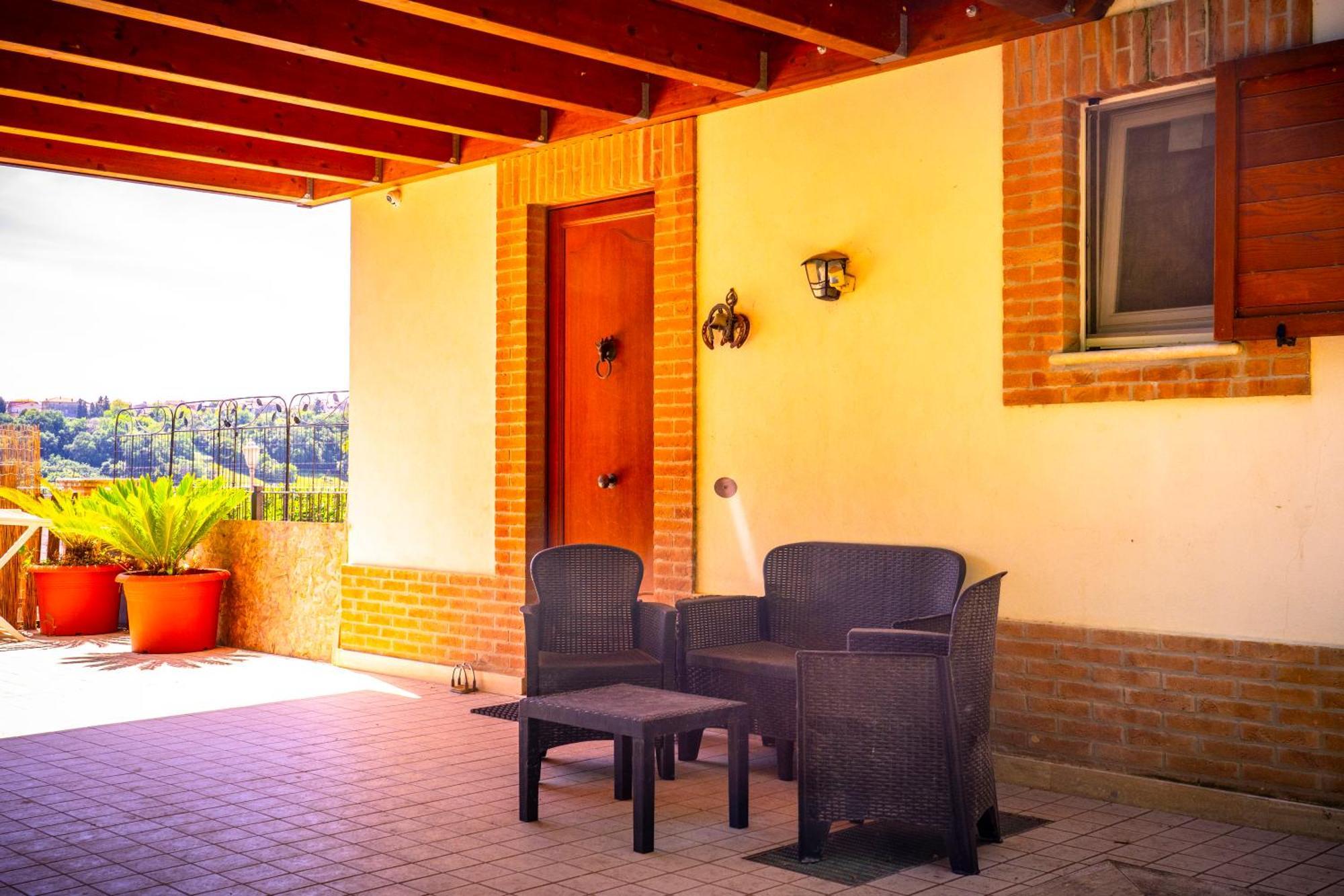 Casa Jo - Country Home With Sea View And 3 Private Ensuite Rooms Lapedona Exteriör bild