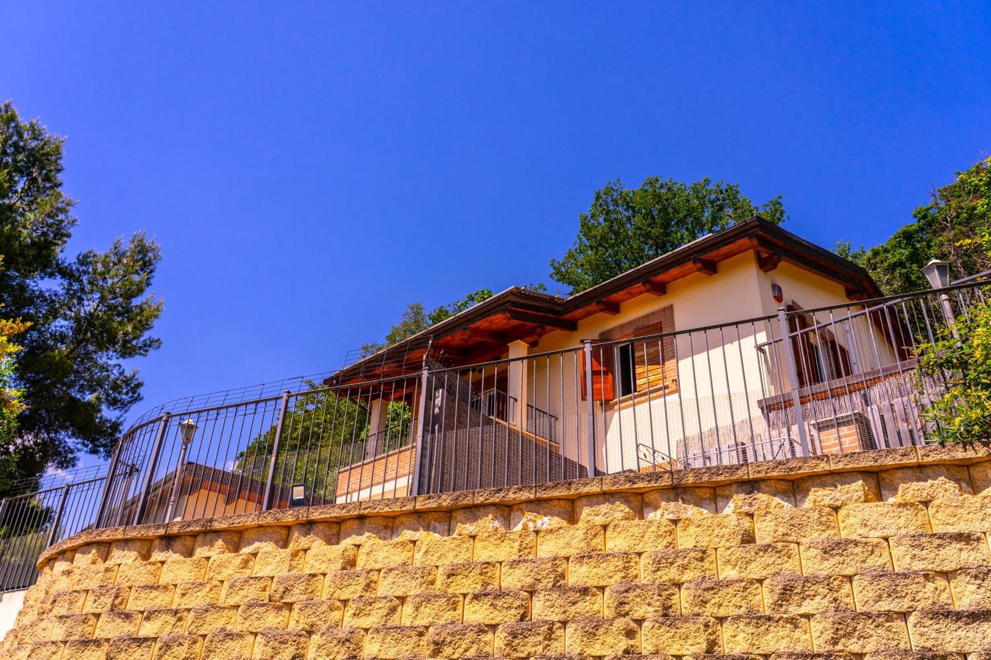 Casa Jo - Country Home With Sea View And 3 Private Ensuite Rooms Lapedona Exteriör bild