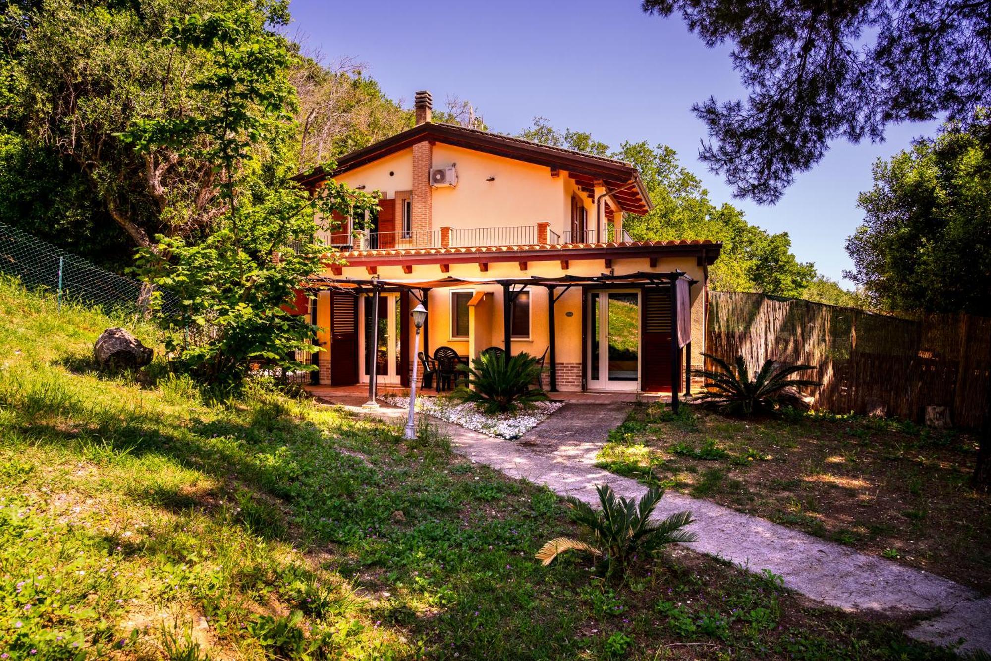 Casa Jo - Country Home With Sea View And 3 Private Ensuite Rooms Lapedona Exteriör bild