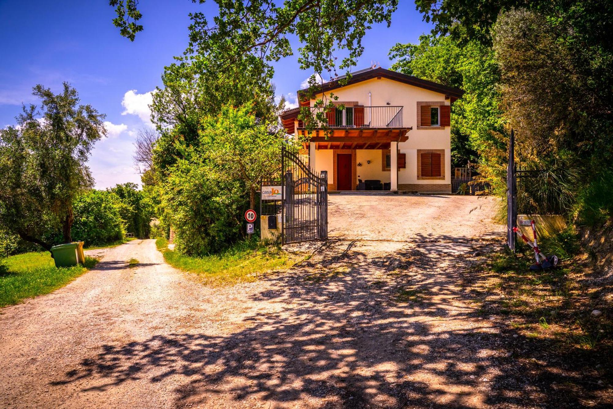 Casa Jo - Country Home With Sea View And 3 Private Ensuite Rooms Lapedona Exteriör bild