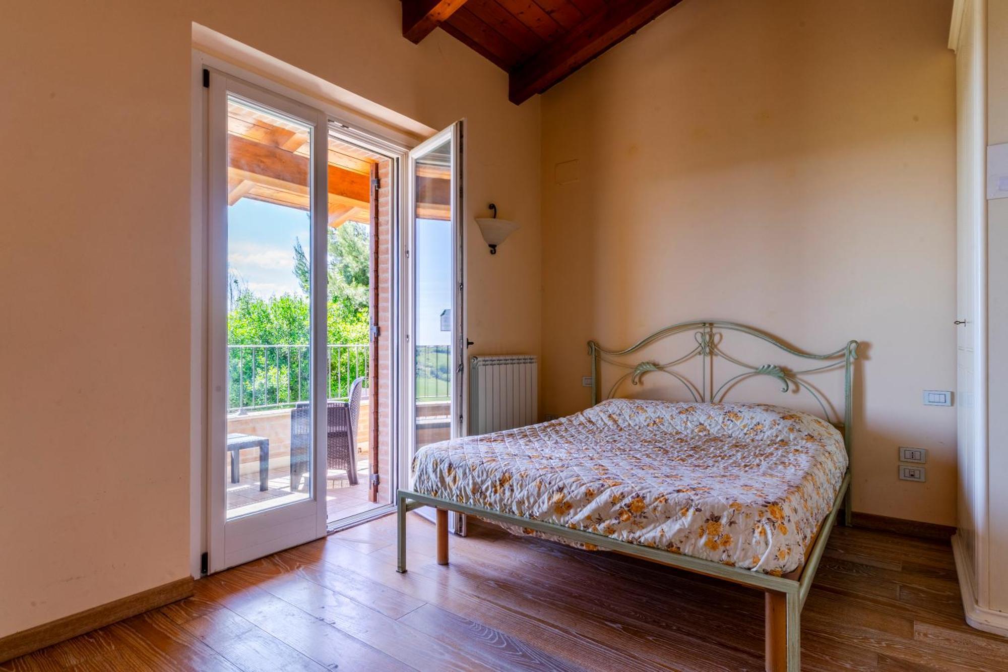 Casa Jo - Country Home With Sea View And 3 Private Ensuite Rooms Lapedona Exteriör bild
