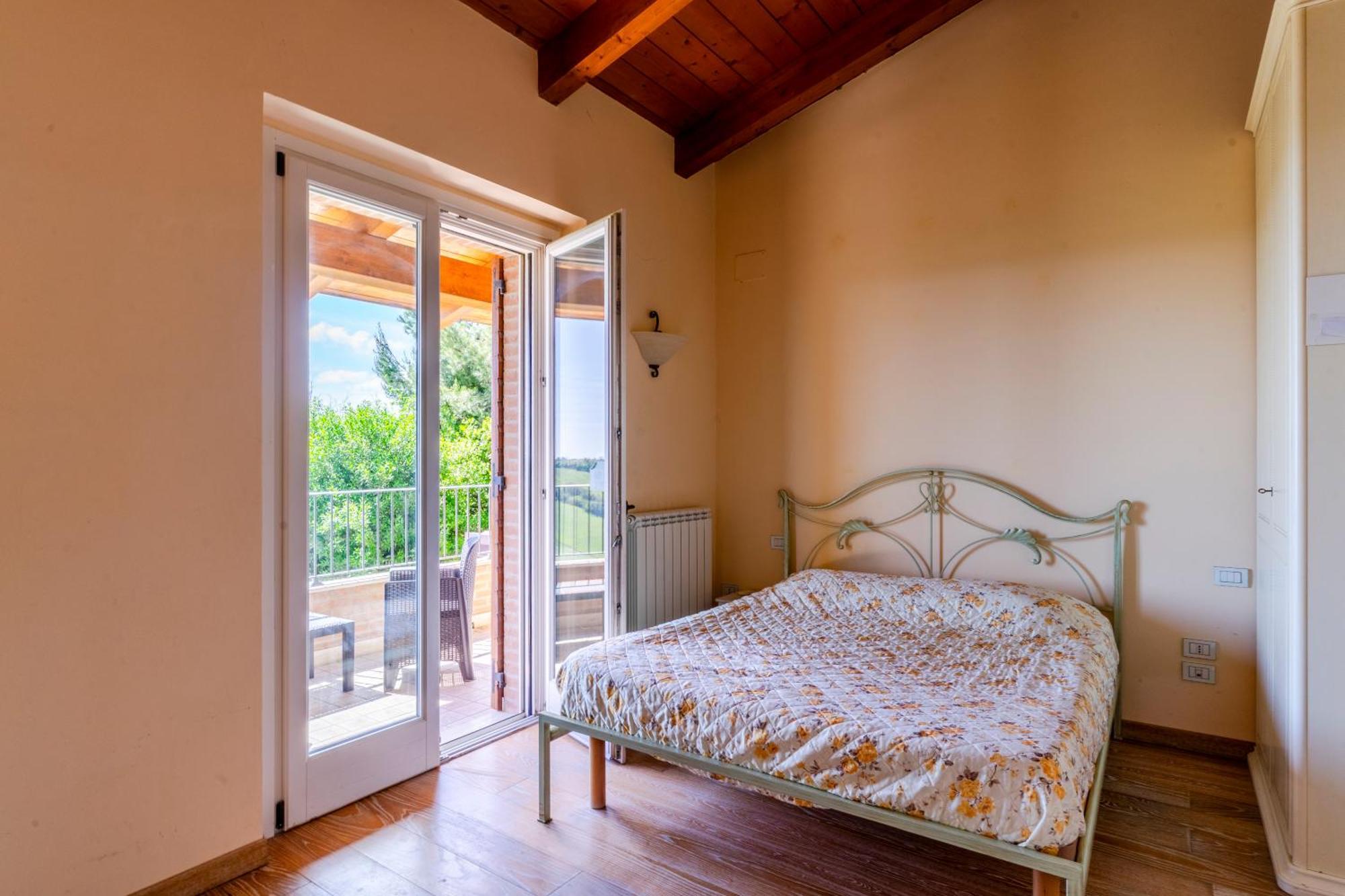 Casa Jo - Country Home With Sea View And 3 Private Ensuite Rooms Lapedona Exteriör bild
